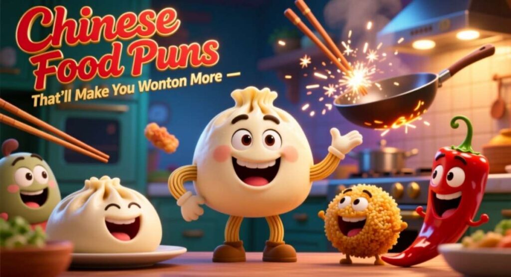 Chinese Food Puns That’ll Make You Wonton More