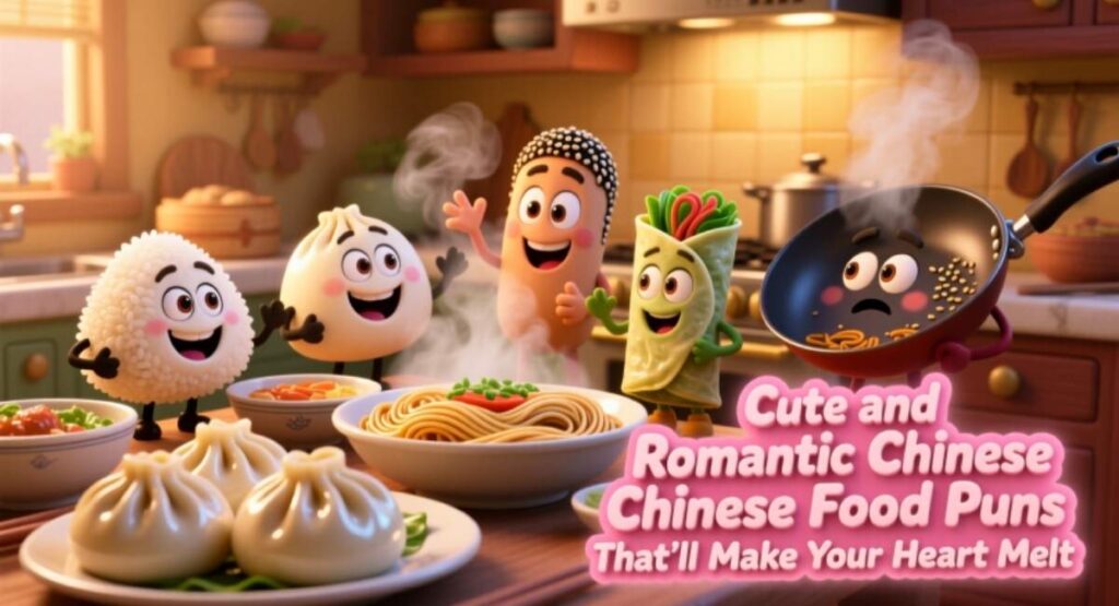Cute and Romantic Chinese Food Puns That’ll Make Your Heart Melt