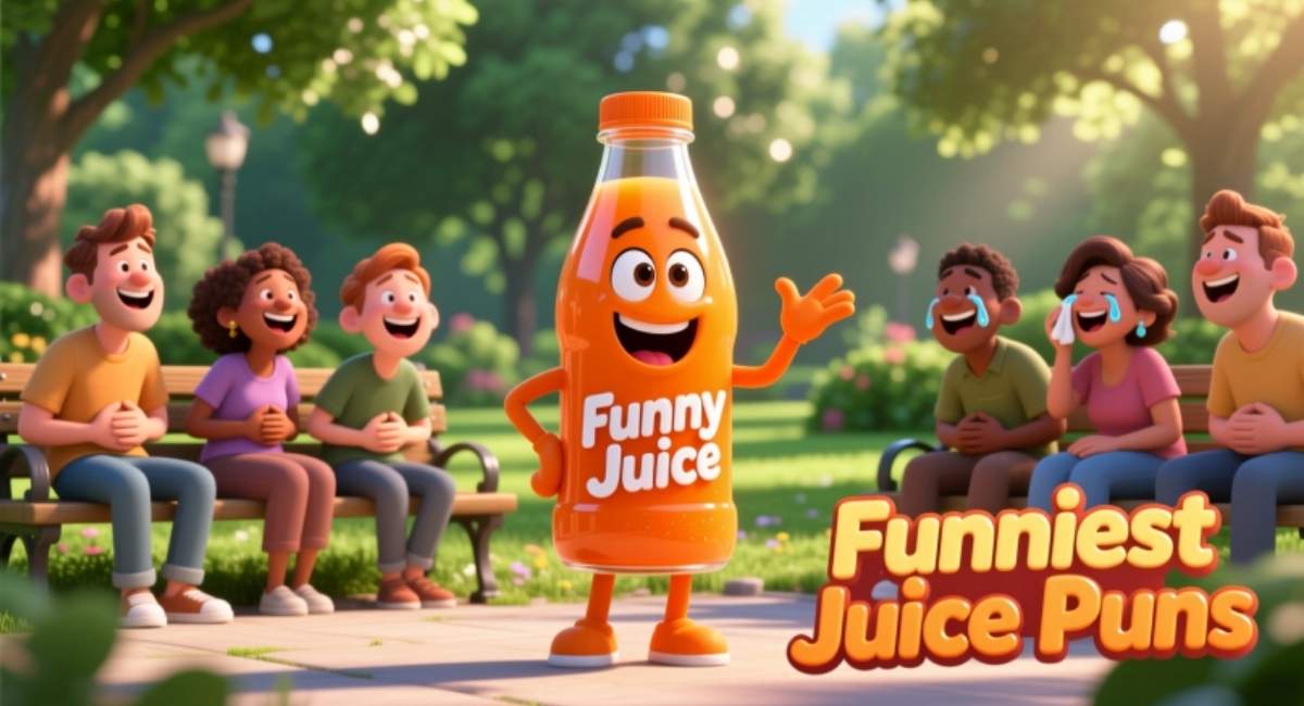 Funniest Juice Puns, Juice Jokes & Orange Juice Puns for Laughs Every Day