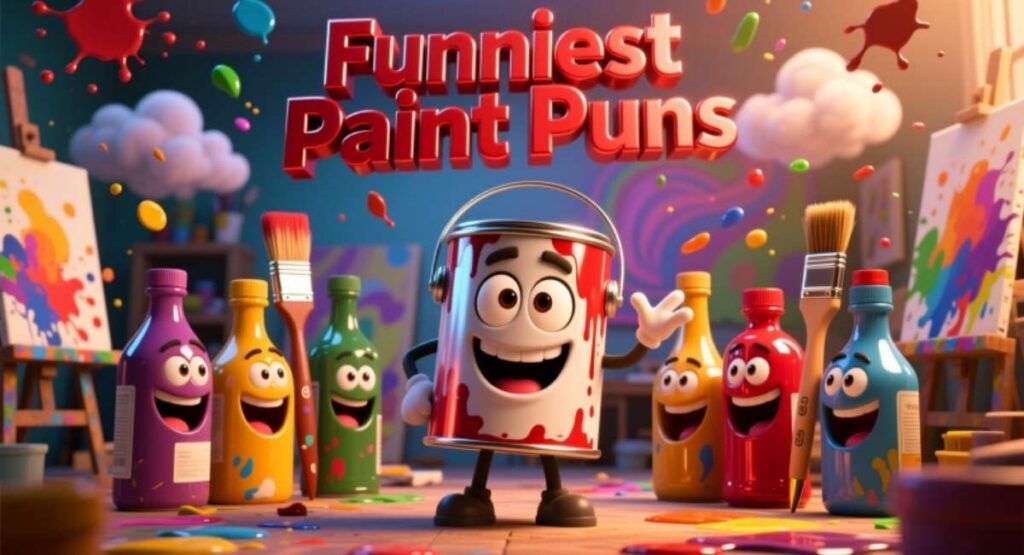 Funniest Paint Puns