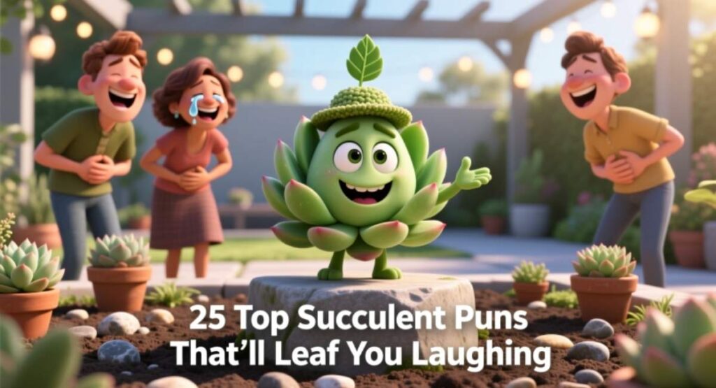 25 Top Succulent Puns That’ll Leaf You Laughing
