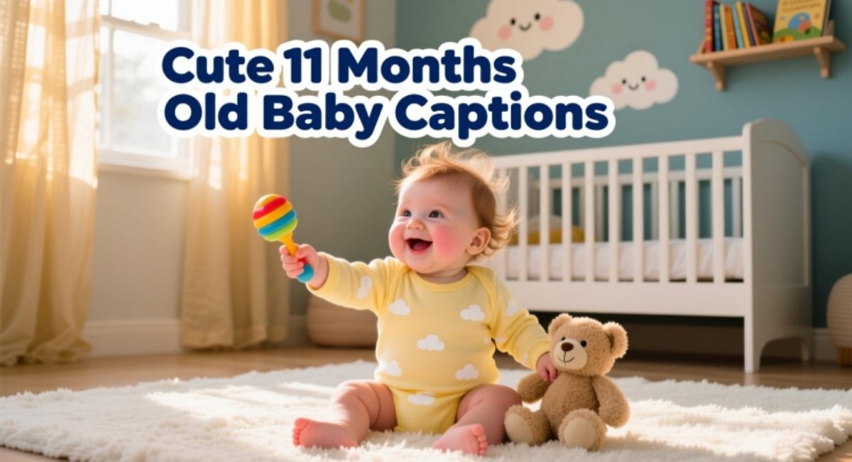 500+ Cute 11 Months Old Baby Captions for Photos, Milestones & Instagram