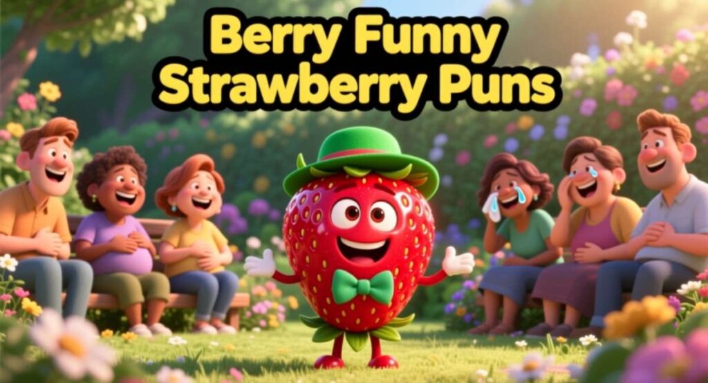 Berry Funny Strawberry Puns