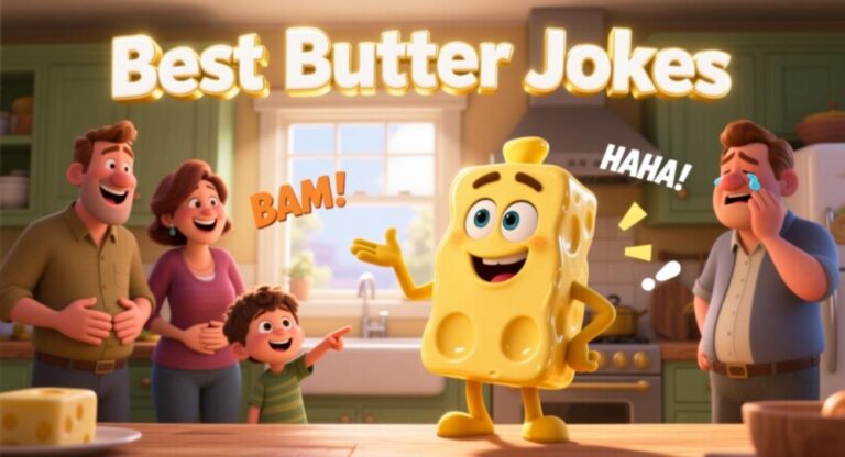 Best Butter Jokes Funny, Short & Clever Puns to Make Everyone Laugh Instantly