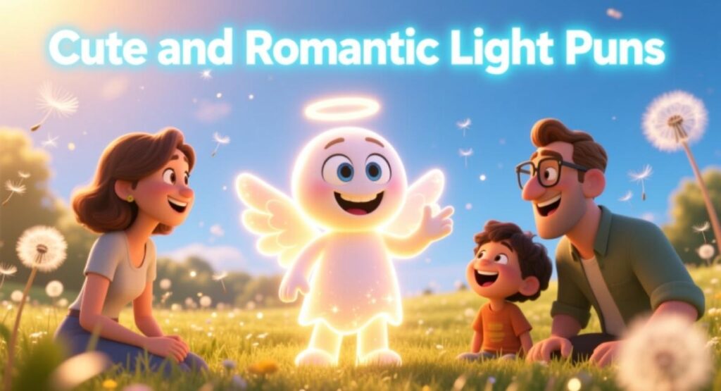 Cute and Romantic Light Puns