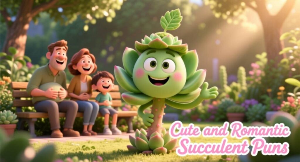 Cute and Romantic Succulent Puns