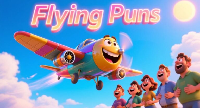 Flying Puns That Make Everyone Laugh: Clever, Fun, and Must-Try Wordplay