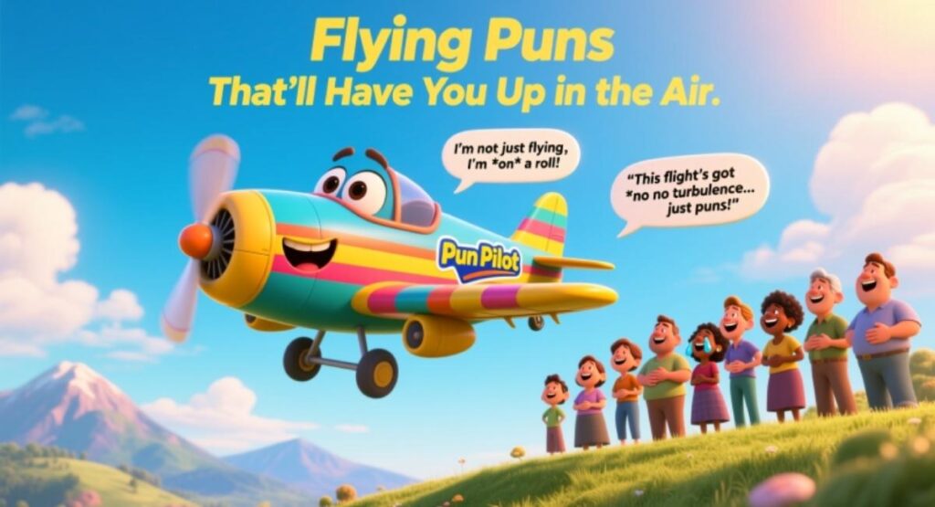 Flying Puns That’ll Have You Up in the Air