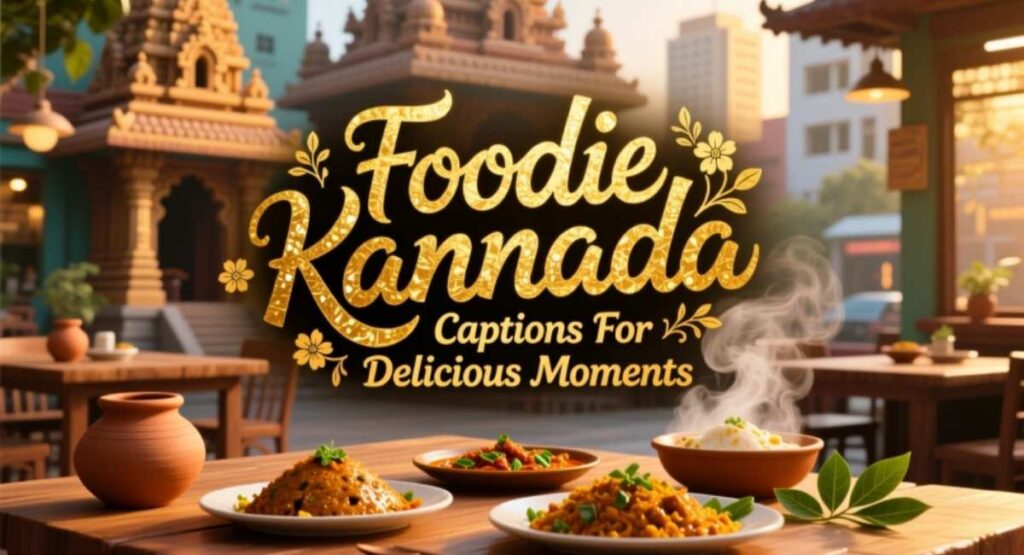 Foodie Kannada Captions For Delicious Moments