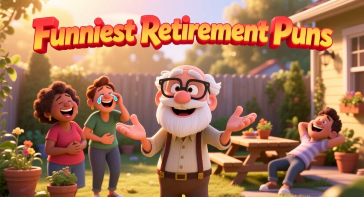 Funniest Retirement Puns for Cards, Parties, and Messages Everyone Must Enjoy