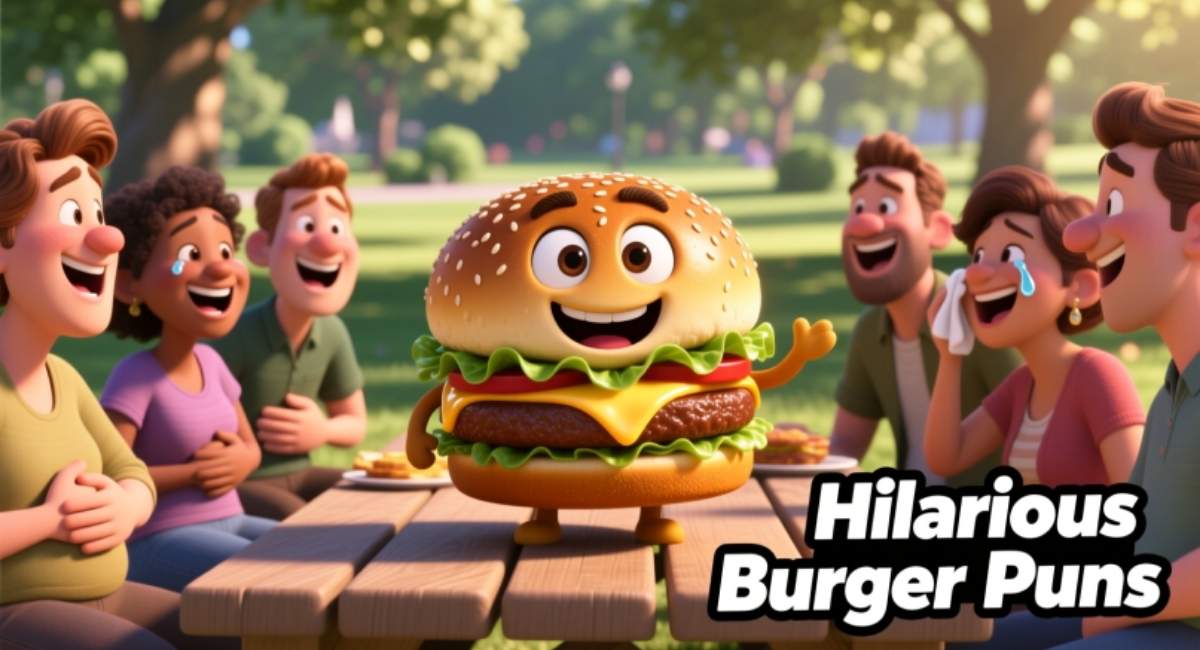 Hilarious Burger Puns: Funny, Cheesy, and Must-Share Jokes for Everyone