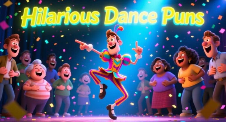Hilarious Dance Puns: Tap Dance Puns, Dancing Pun Jokes & Funny Captions