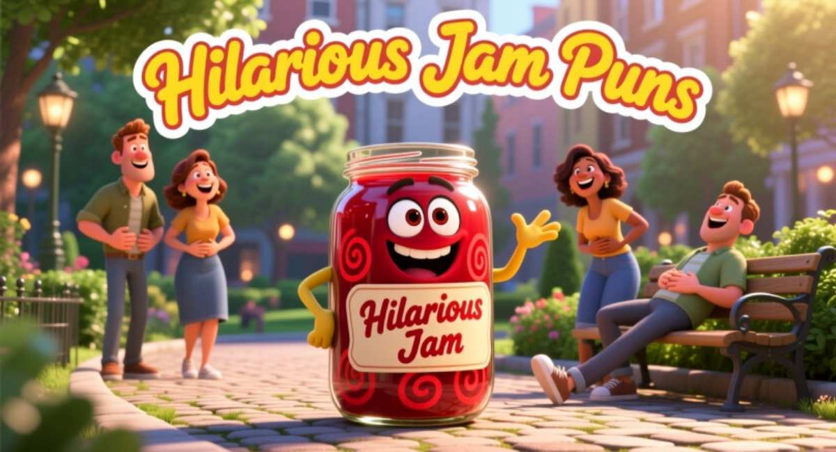 Hilarious Jam Puns: Funny, Cute, Romantic & Creative Sticky Wordplay Ideas