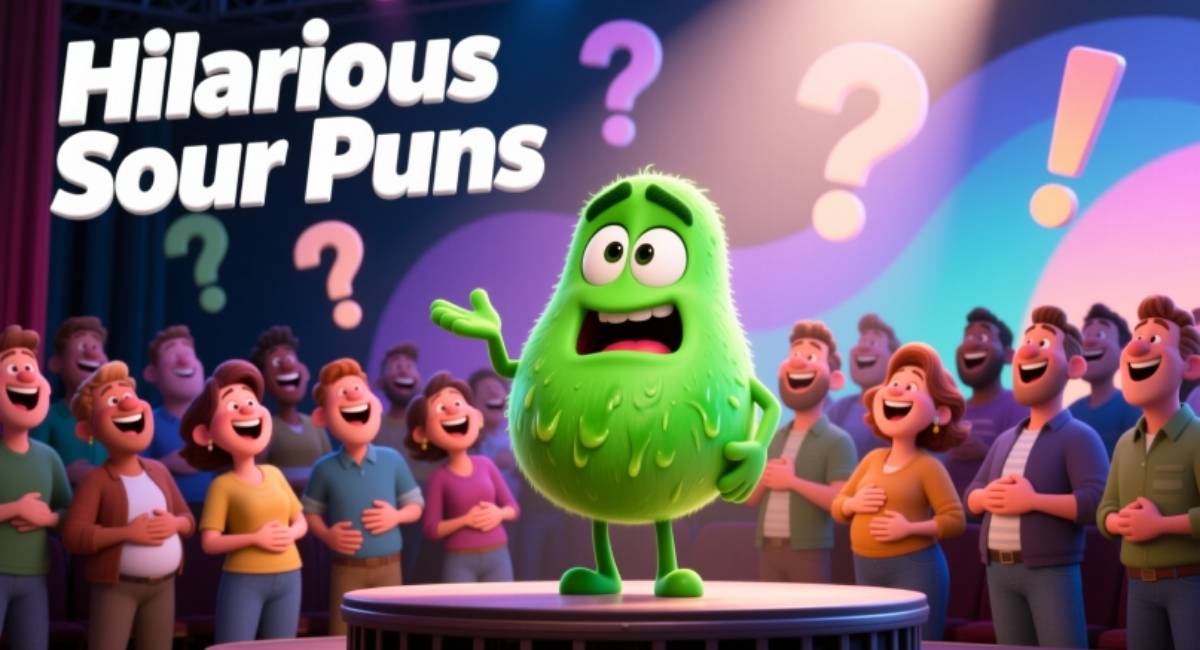 Hilarious Sour Puns That Are Sharp, Funny, and Perfect for Any Occasion