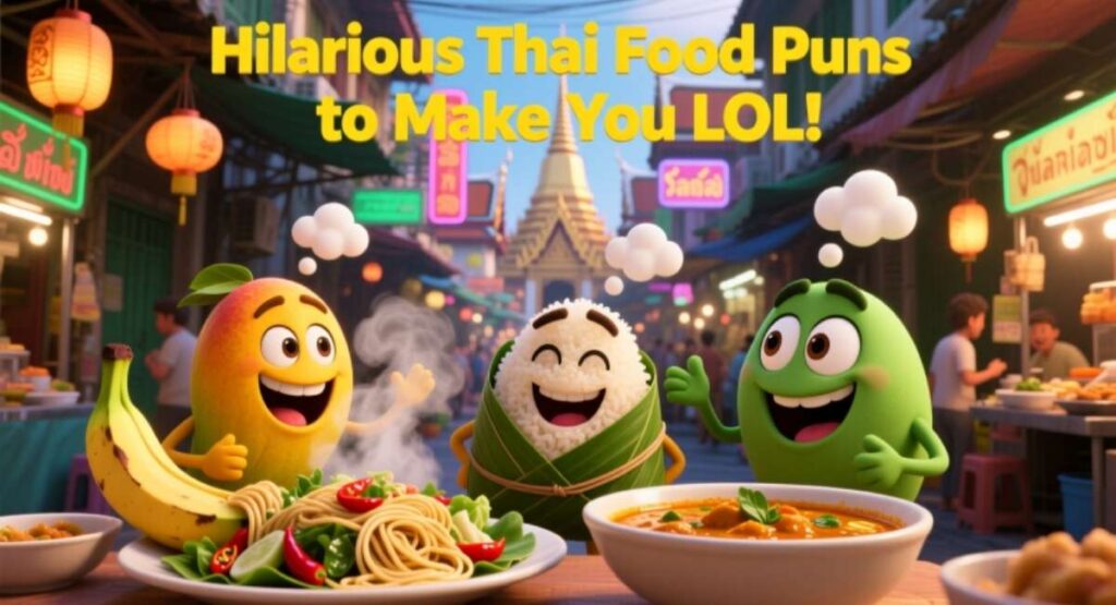 Hilarious Thai Food Puns to Make You LOL