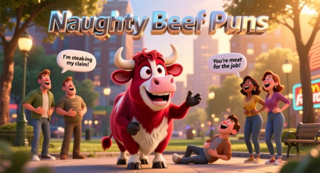 Naughty Beef Puns