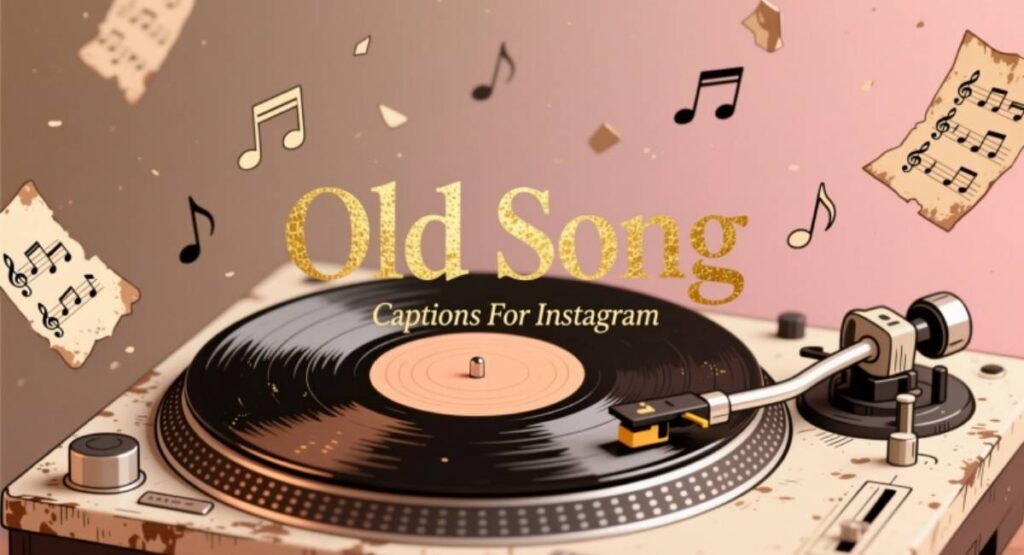 Old Song Captions For Instagram
