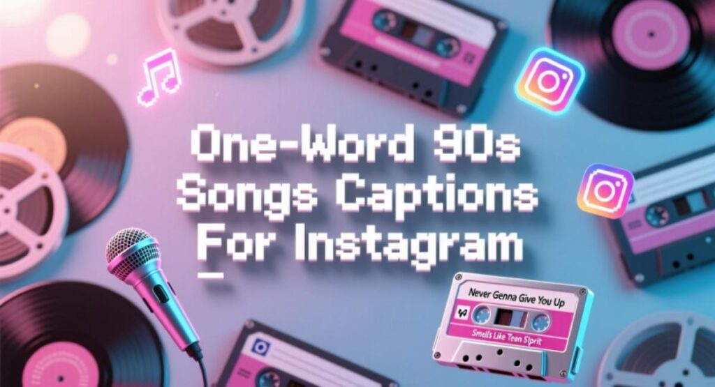 One-Word 90S Songs Captions For Instagram