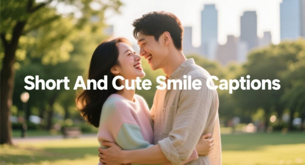 Short And Cute Smile Captions
