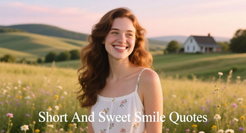 Short And Sweet Smile Quotes