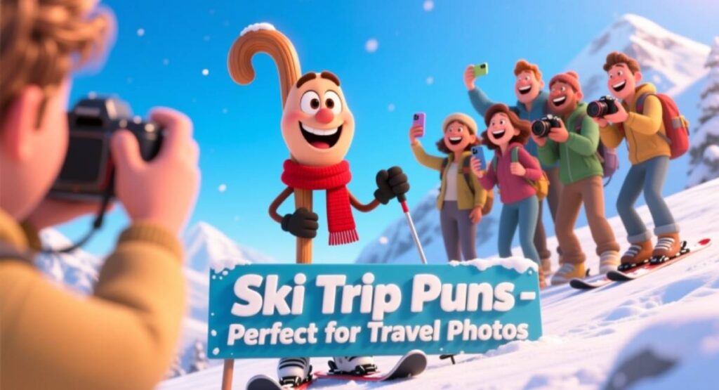 Ski Trip Puns – Perfect for Travel Photos