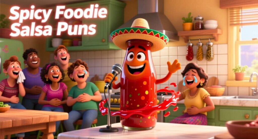 Spicy Foodie Salsa Puns