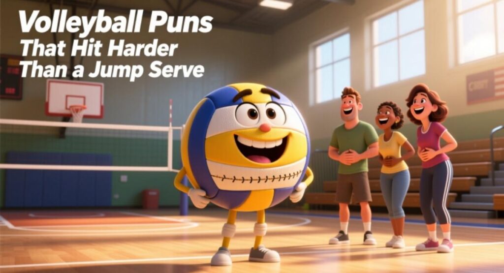 Volleyball Puns That Hit Harder Than a Jump Serve