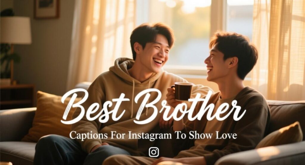Best Brother Captions For Instagram To Show Love