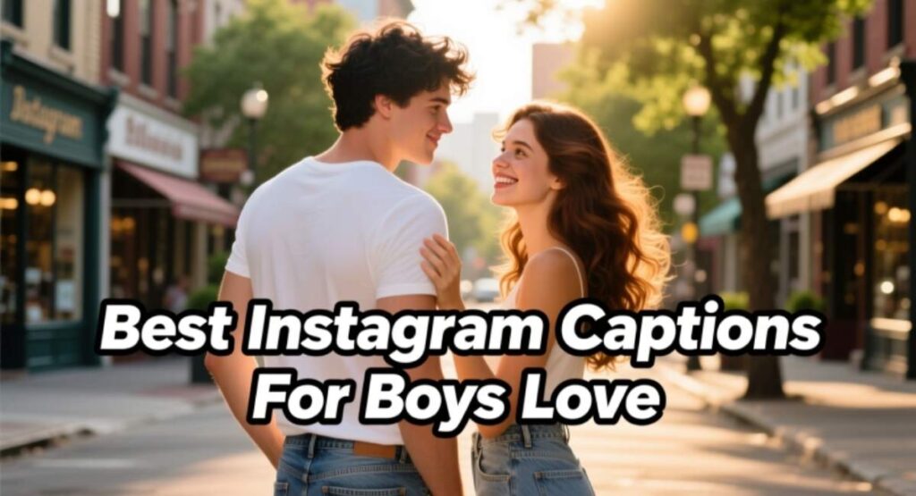 Best Instagram Captions For Boys Love