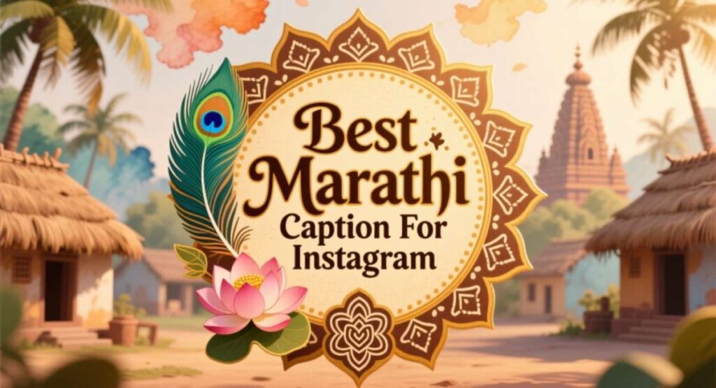 Best Marathi Caption For Instagram