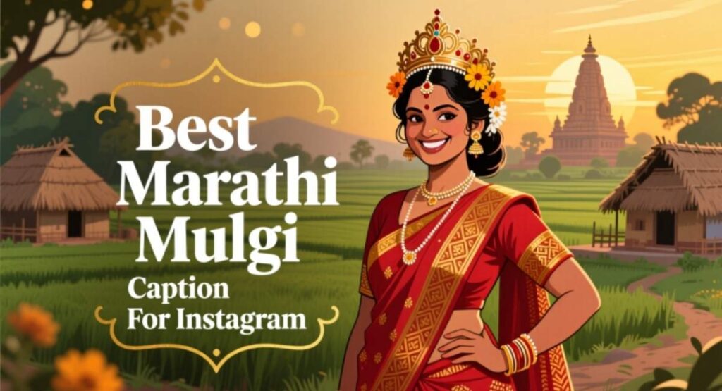 Best Marathi Mulgi Caption For Instagram