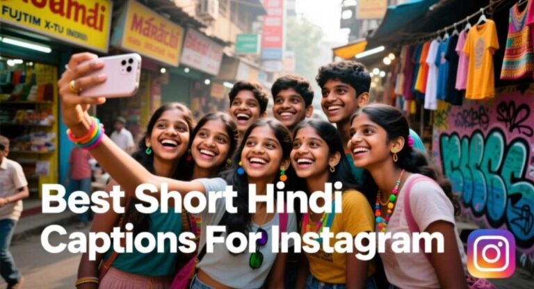 Best Short Hindi Captions For Instagram – Funny, Cute, Romantic & Trendy