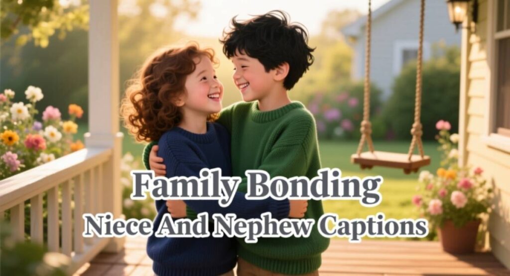 Family Bonding Niece And Nephew Captions