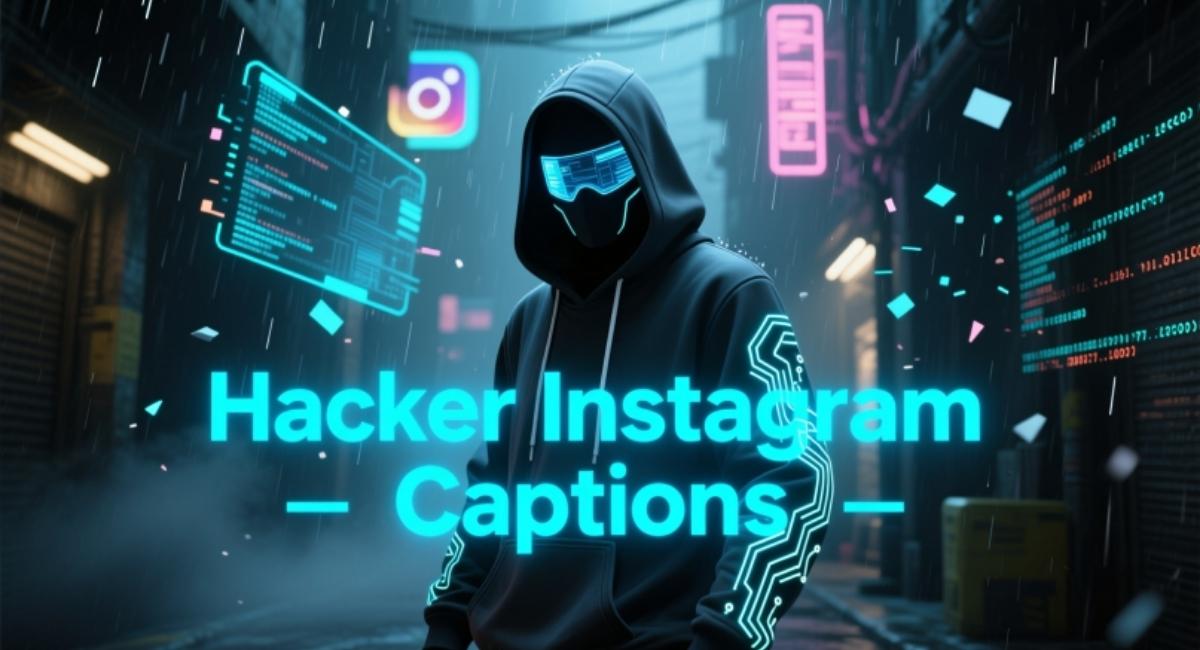 Hacker Instagram Captions: Cool, Funny, Edgy & Clever Captions for Every Post
