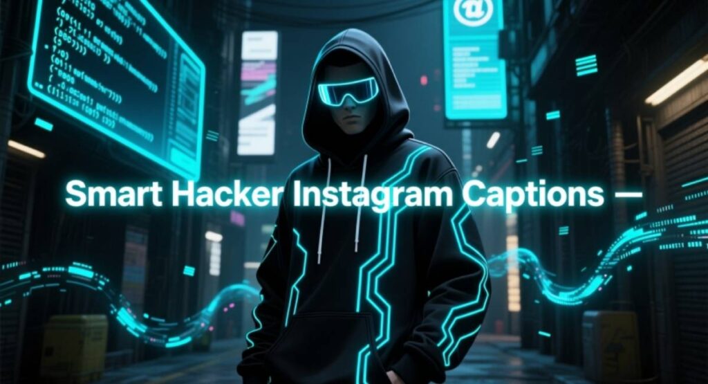 Smart Hacker Instagram Captions